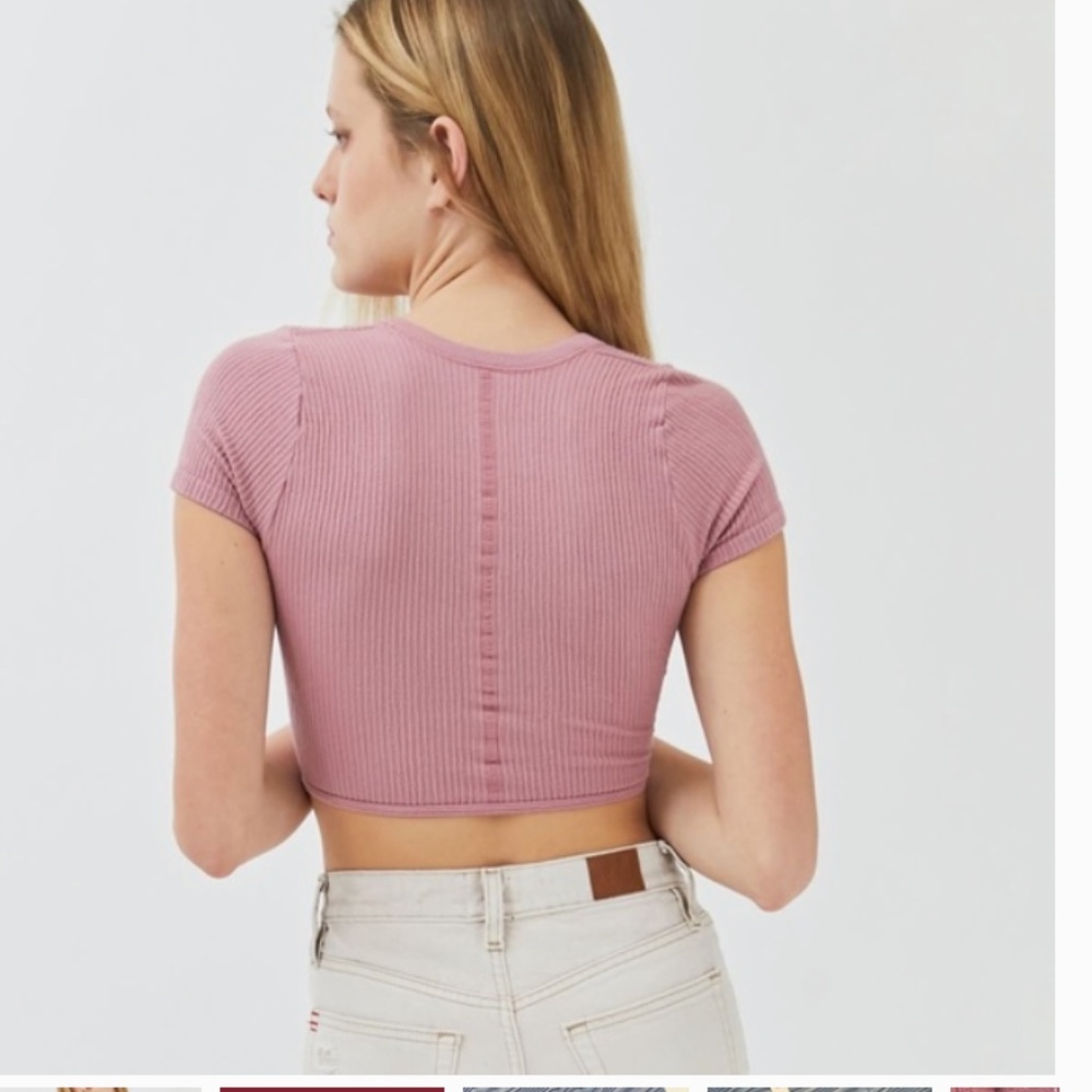 Uo Out From Under Don’t Get It Twisted Bra Top Pi… - image 2